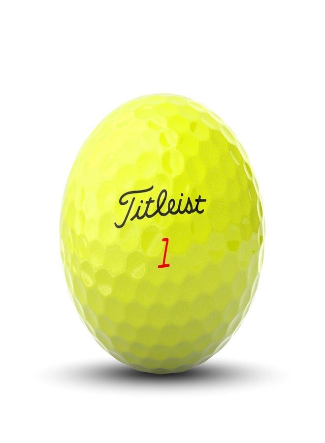 Titleist TruFeel Golf Balls, Yellow (One Dozen) - Image 4