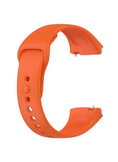 Generic 3 Piece Silicone Straps Compatible with Redmi Watch 3 Active/Redmi watch 3 lite(red/purple/orange)  - Image 4
