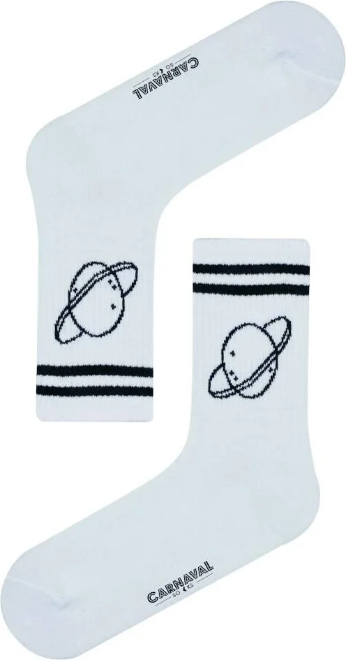كارنافال سوكس Leave Me Alone Patterned Colorful Sports Socks