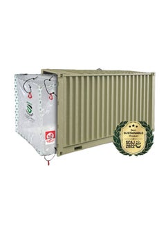 Ecotact 20Ft Shipshield Hermetic Container Liner with HDPE Disk, Elastic Bungee and Carabiner, Suitable for 20 Ft Container  - Image 2