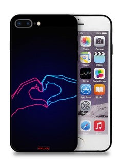 Tolwak جراب حماية لجهاز Apple iPhone 8 Plus بتصميم يد تلمس القلب  - Image 1