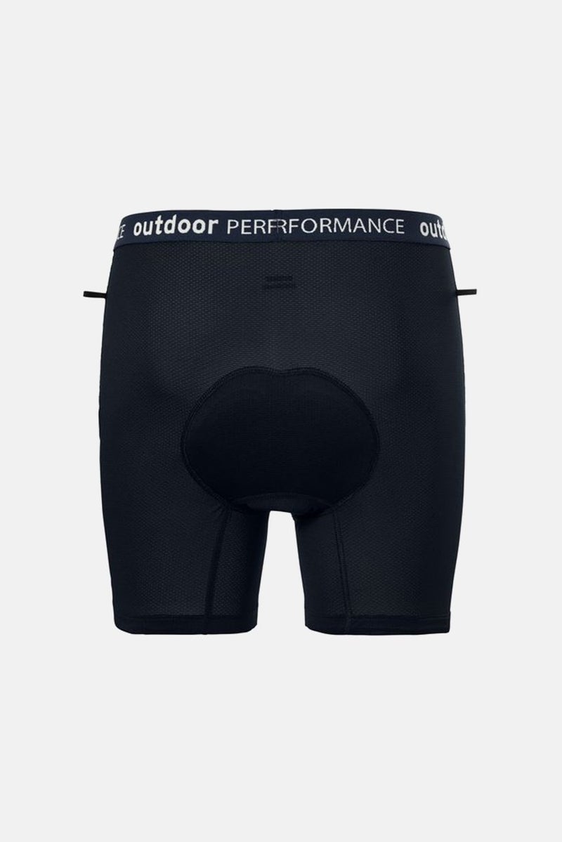 Tchibo Men Sportswear Fit Pull On Outdoor Cycling Shorts, Navy Blue  - Image 3