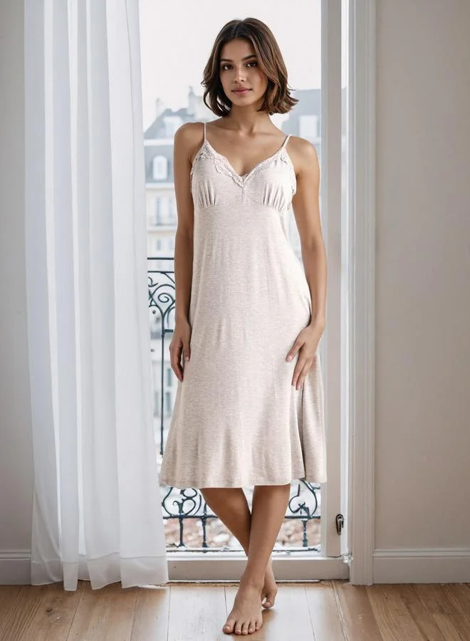 سبلاش فيڤ فستان سليب بدانتيل مع روب