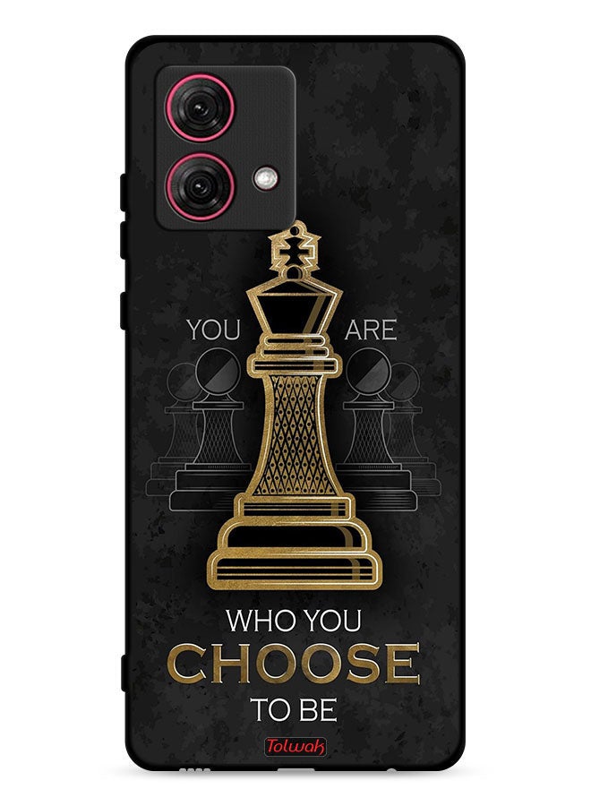 Tolwak Motorola Moto G84 5G Protective Case Cover You Are Who You Choose To Be - Image 1