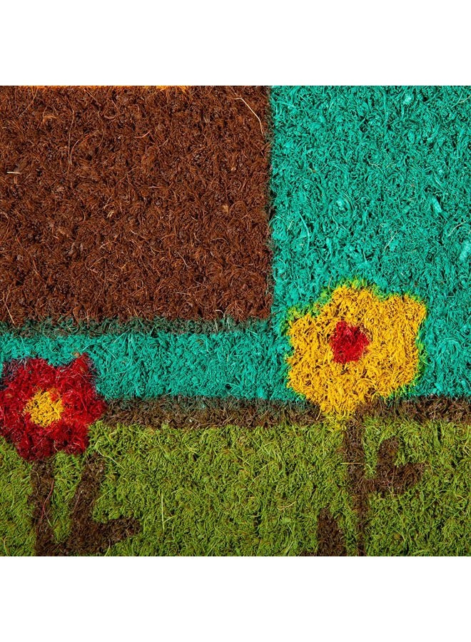 DII Heavy Duty Coir Doormat with Nonslip Vinyl Backing, Welcome Mat Outdoor Entry Way & Front Porch Décor, Camper, 18x30 - Image 2