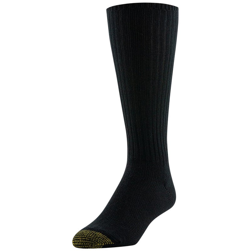 GOLDTOE Men's Cotton Fluffies Crew Socks
