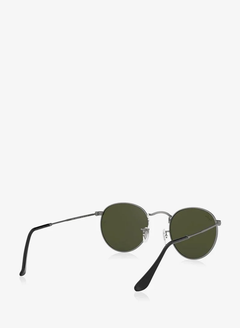 Ray-ban Black 0Rb3447 Round Metal Sunglasses  | Best Price UAE
