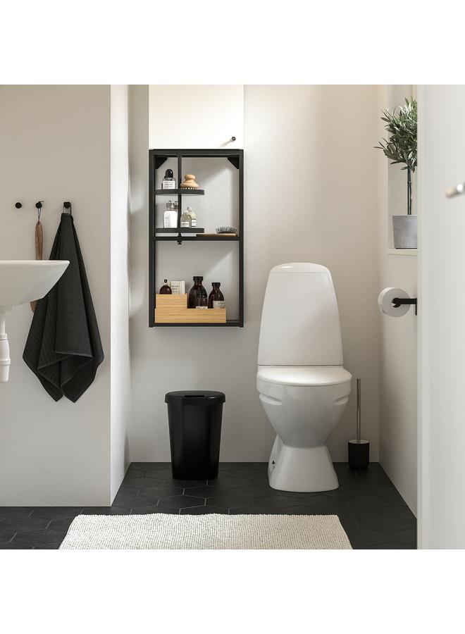 erorex Bin with lid, black, 8 l - Image 2