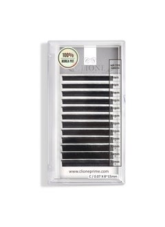 CLIONE PRIME Lash Extension Lashes 0.07 C Curl Lash Extensions 815 Mm Mixed Length Eyelash Extensions Mega Volume Lash Extensions Classic Eyelash Extension Pestañas Pelo A Pelo Profesional  - Image 1
