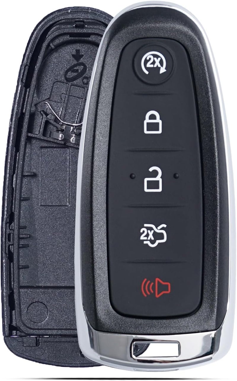 MechanMagic Key Fob Shell Cover for Ford Explorer Edge Flex Expedition Focus Taurus Maverick Lincoln Navigator MKS MKT MKX 2011-2020 Keyless Entry Remote Control Case Replacement 5 Buttons - Image 1