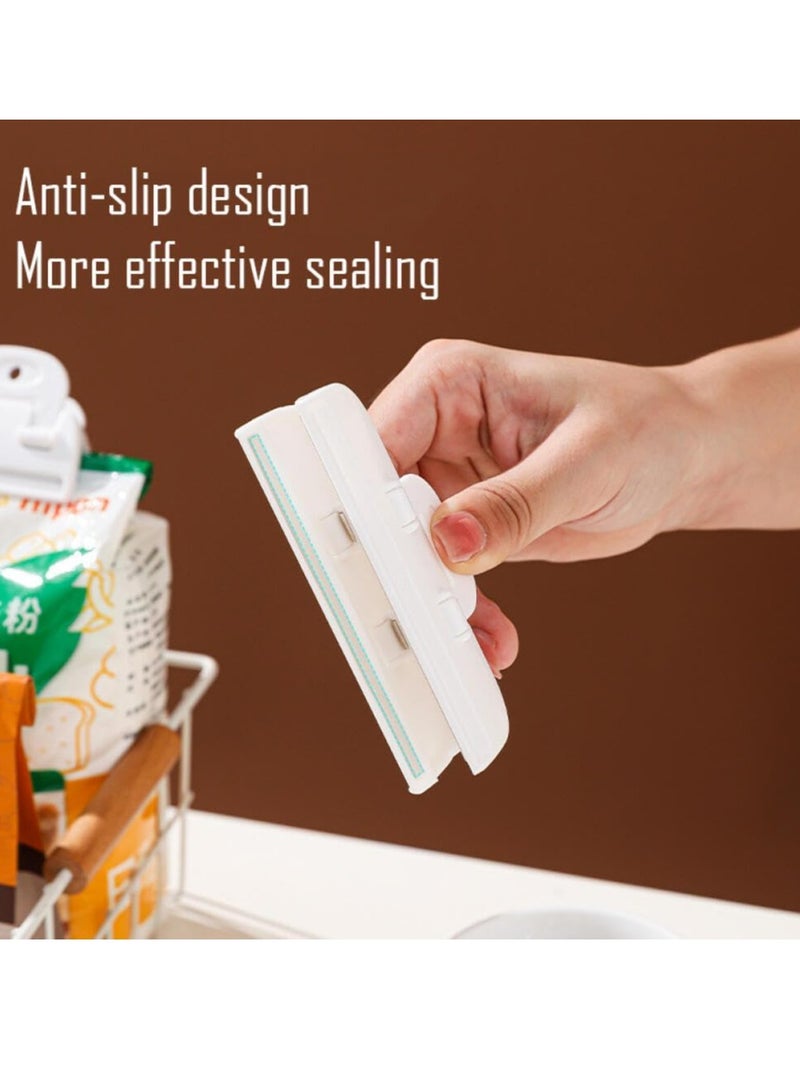 Loquat 6Pcs Sealing Clips for Food and Snack Bag, Food Fresh Keeping Clips,Reusable Chips Bread Bag Clamp Sealer - Image 2