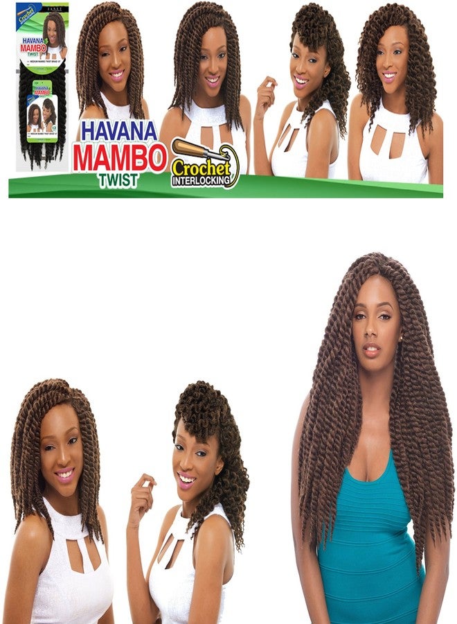 Janet Collection Noir 2X Mambo Twist Braid 24" Color 4(Medium Brown) - Image 2