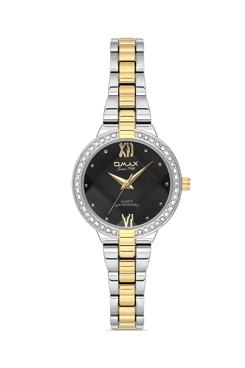 OMAX Women’s Wrist-Watch | Analog | Stainless Steel Band | Elegant Design - Image 1