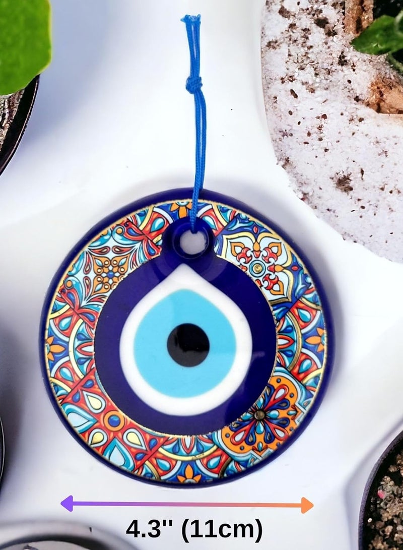 Alwan Colorful Wall Hanging Evil Eye - Image 2