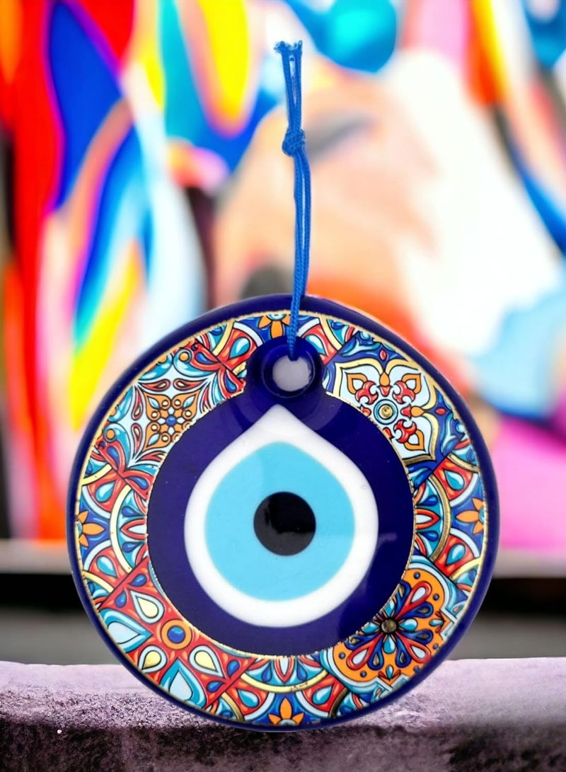 Alwan Colorful Wall Hanging Evil Eye - Image 4