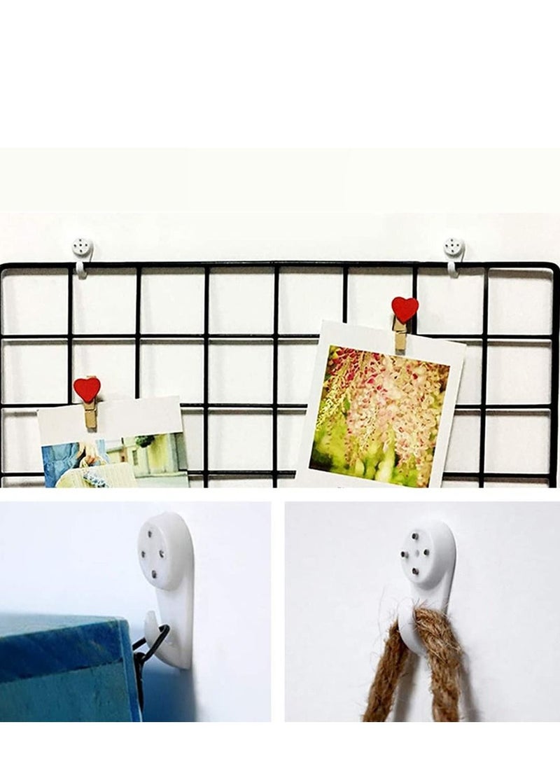 MARGOUN 12 Pack For Concrete Wall Hanging Hooks with Invisible Nails Large - Image 4