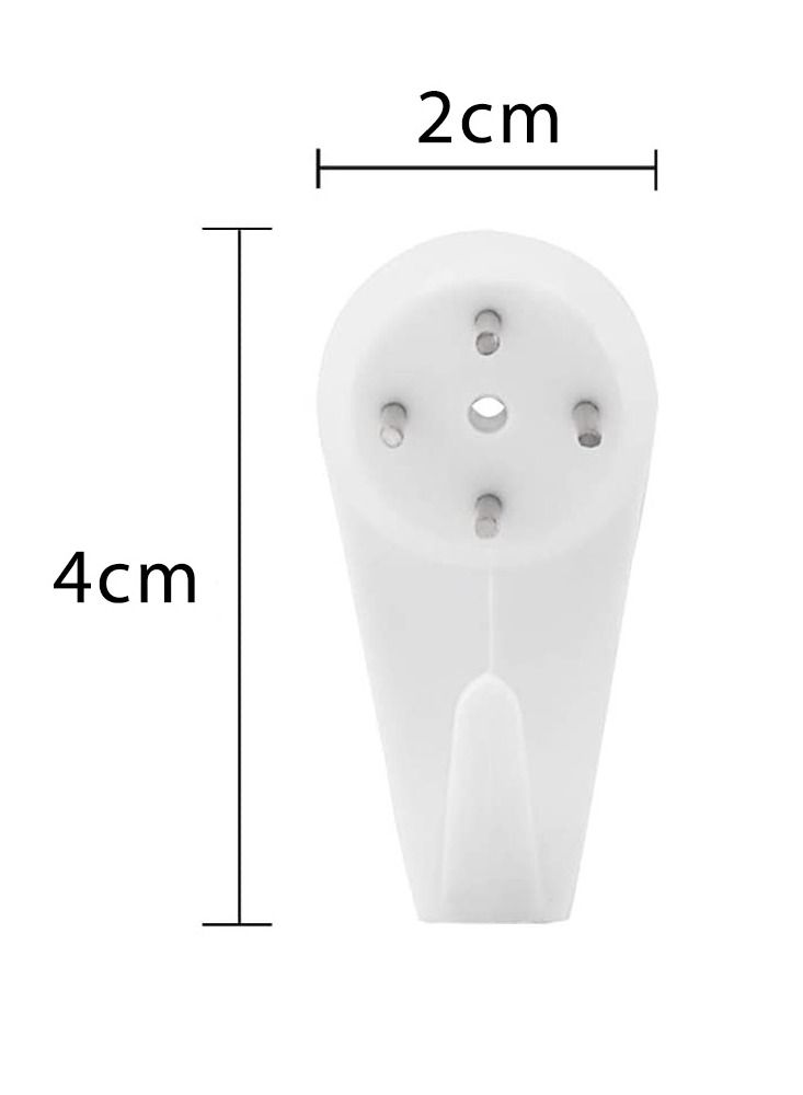 MARGOUN 12 Pack For Concrete Wall Hanging Hooks with Invisible Nails Large - Image 3