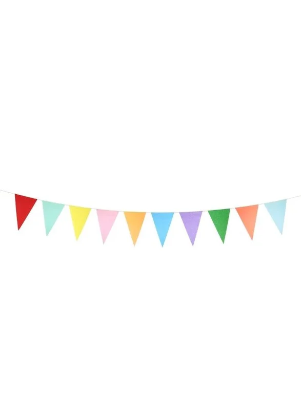 Meri Meri Bright Tissue Flag Garlands