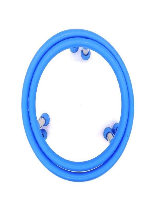 Shriyam Craft Pot Stand Stainless Steel 2 Pc (Blue Colour) - Image 1