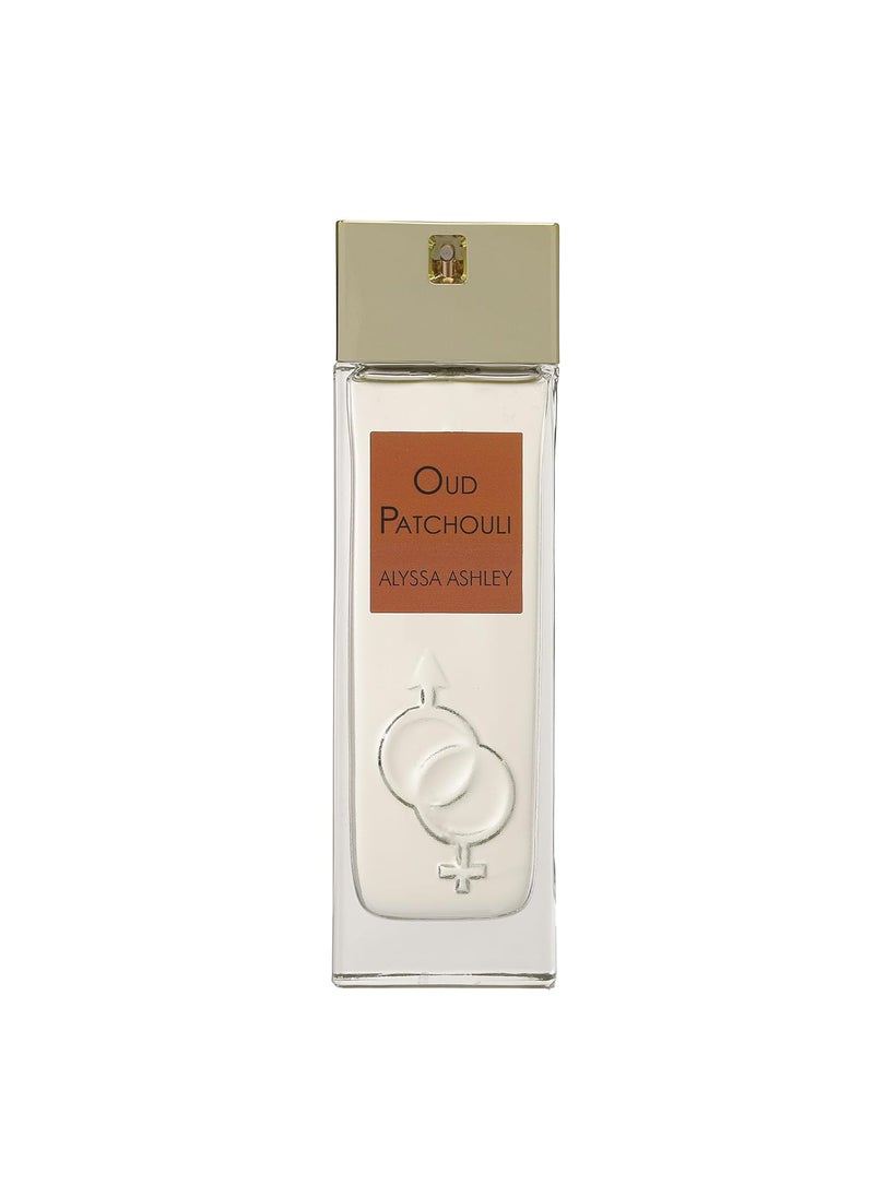 ALYSSA ASHLEY - Alyssa Ashley Oud Patchouli  Perfume for Women with Rose Saffron and Vetiver  Womens Perfume  Elegant Perfumes for Women  34 oz EDP Spray - Image 1