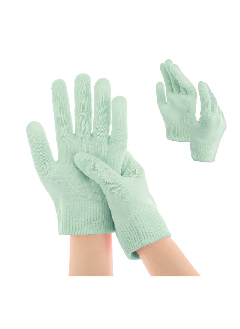 CMGTYYD Sterilized Gloves, Gel Spa Sterilization Therapy Socks and Gloves Hand Masks Sterilized Gloves Gel Gloves Dry Hands Softening Repair Dry Cracked Hands and Feet Skin Care  - Image 1