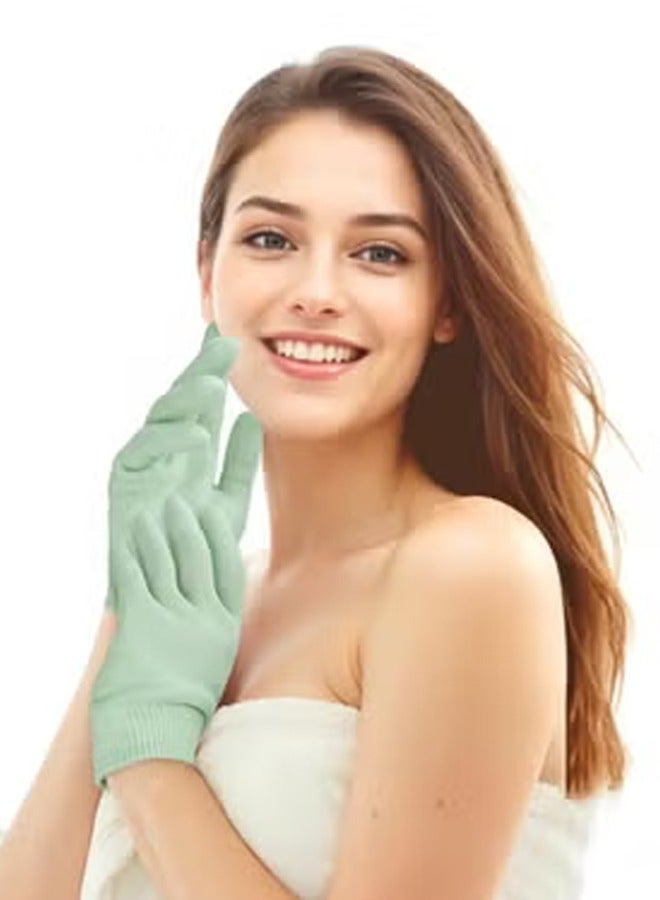 CMGTYYD Overnight Repair Gel Gloves & Spa Socks for Dry, Cracked Skin | At-Home Moisturizing Spa Treatment | Softening & Healing Hand and Foot Care - Image 1