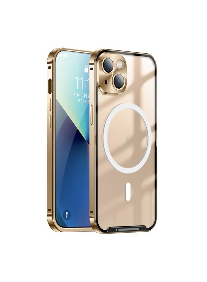 S-TOP Case For iPhone 13 MagSafe Frosted Metal Phone Case - Image 1