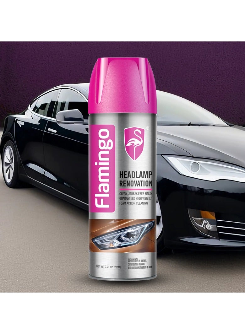 Flamingo headlight restoration spray 220 ml - Image 2