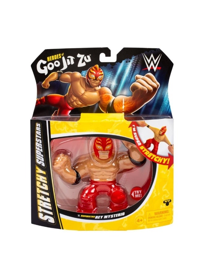 Moose Toys Heroes of Goo-Jit-Zu WWE Series 1 Stretchy Superstar Rey Mysterio Hero Pack - Image 2