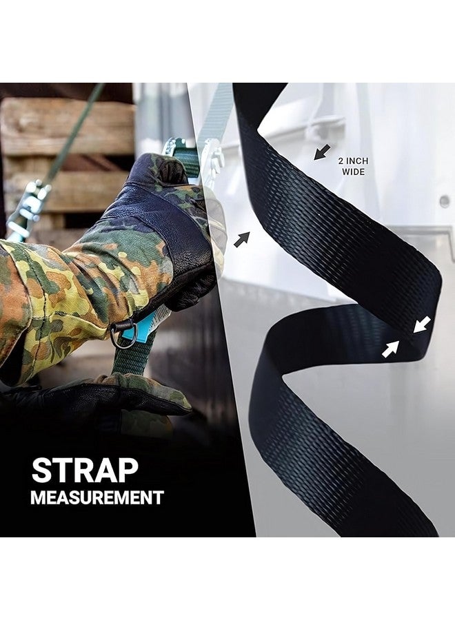 APAV Heavy-Duty 2-Inch Wide Nylon Webbing Strap - Versatile & Durable for Outdoor Gear, Sports Equipment, Pet Collars, Leashes, Bag Belts & DIY Projects (50 Meter (Black)) - Image 3