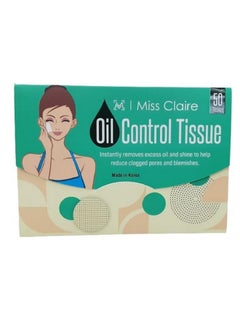 Miss Claire Miss Claire Oil Control Tissue, Brown, 50 Count, Clear, 50 Pieces  - Image 4
