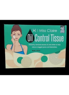 Miss Claire Miss Claire Oil Control Tissue, Brown, 50 Count, Clear, 50 Pieces  - Image 3