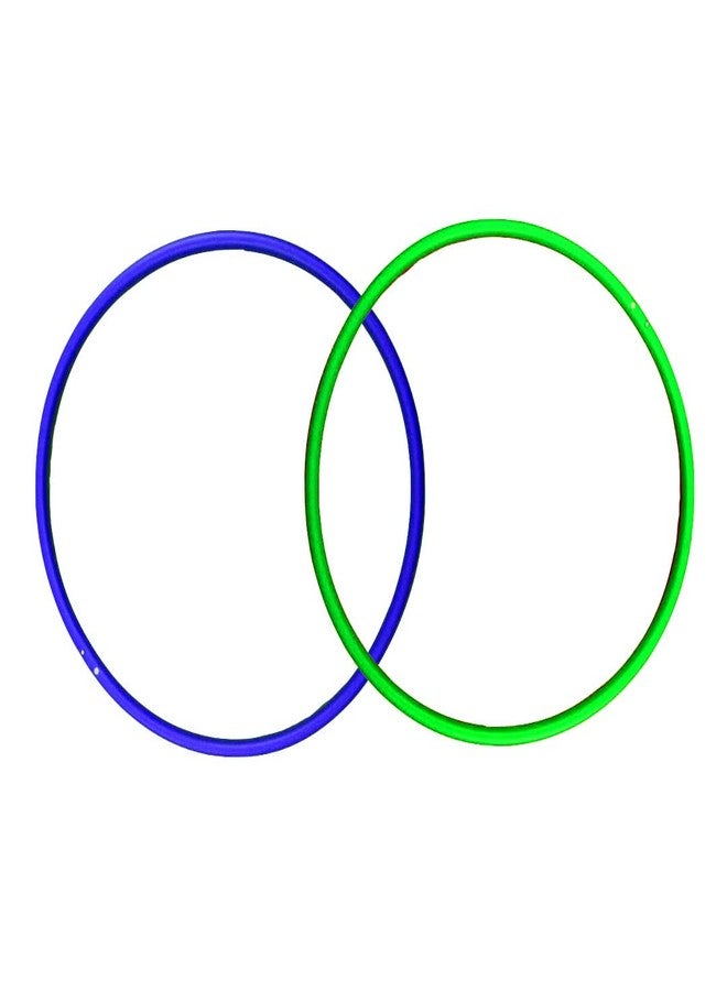 Fitfix® Hula Hoop Exercise Ring for Fitness | Hula Hoop for Boys,Girls, Kids and Adults (Multi Color) (20 Inch Diameter, Pack of 2 Pcs) in snap Button - Image 2