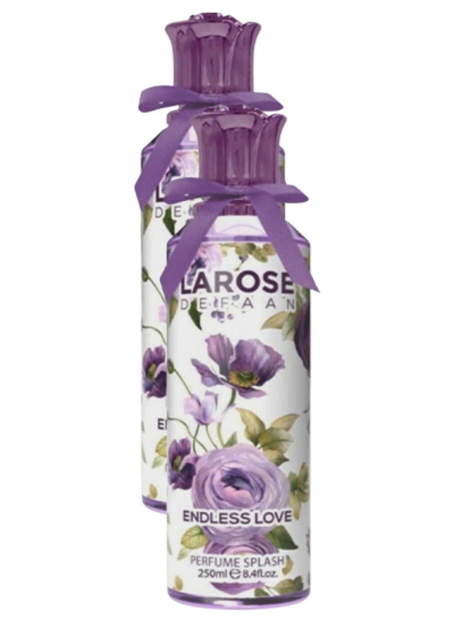 لا روز 2 قطع معطر الجسم دي فان إندليس لوف 250 مل - Image 1