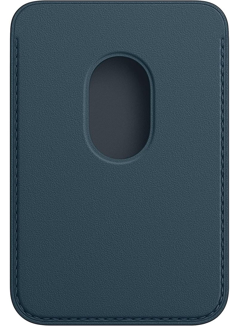 iPhone Wallet Leather Magnetic ID Card Holder Compatible with Apple iPhone 12-13 - 14-15 Series, Mini - Plus - Pro - Pro Max (Dark Green) - Image 2