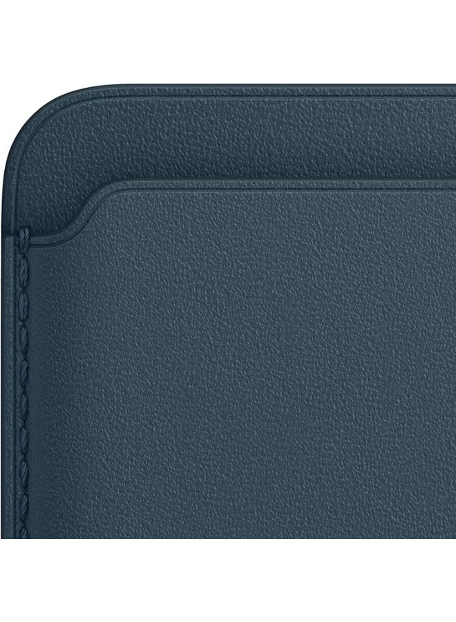 iPhone Wallet Leather Magnetic ID Card Holder Compatible with Apple iPhone 12-13 - 14-15 Series, Mini - Plus - Pro - Pro Max (Dark Green) - Image 4