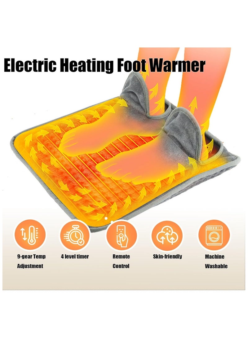 general Heating Foot Warming Treasure with 9 Temperature Levels Electric Footwarmers in Foot Warmer with Automatic Shut-Off Foot Warmers for Feet in Bed - Image 2