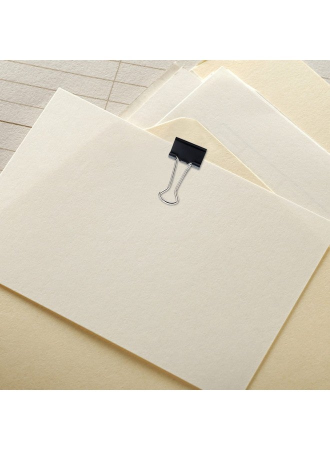 OWLKELA 120 Pack Black Binder Clips 0.75 Inch, Small Paper Clamps, Black Paper Binder Clips, Office Clips, Mini Binder Clips, Small Clips For Office Supplies Home School And Business - Image 5