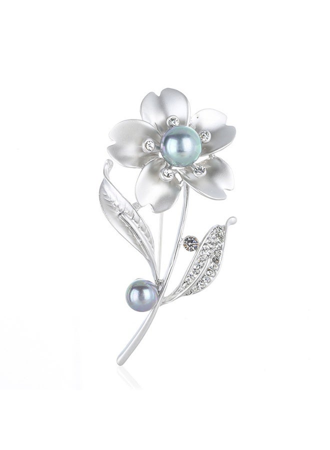 KUYING Fashionable And Elegant Charm Pearl Brooch 