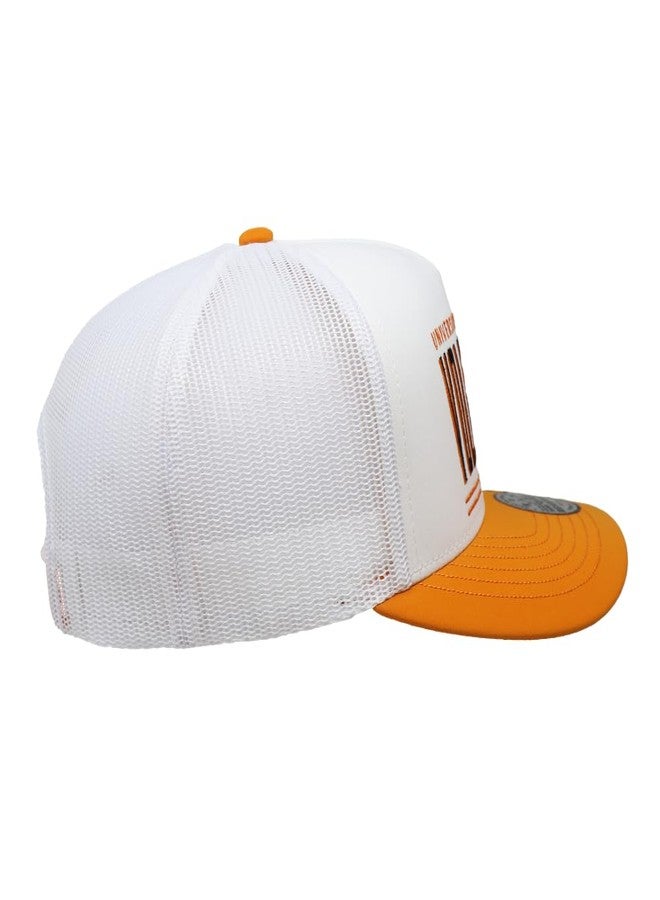HOOEY Men's University of Tennessee Officially Licensed Collegiate Adjustable Snapback Hat (US, Alpha, One Size, White/Orange) - Image 5