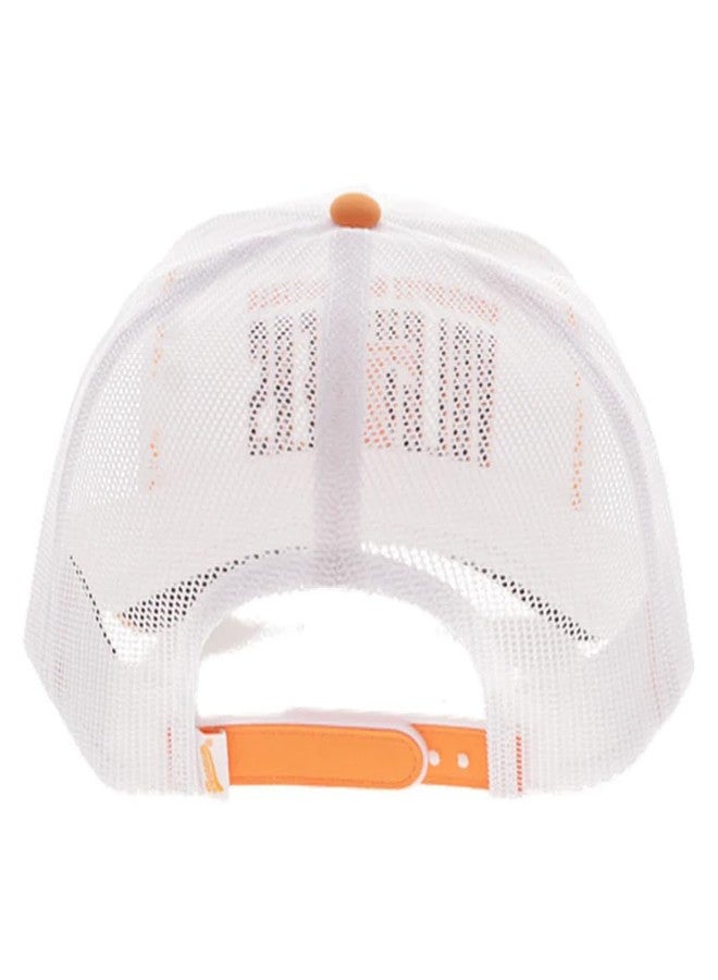 HOOEY Men's University of Tennessee Officially Licensed Collegiate Adjustable Snapback Hat (US, Alpha, One Size, White/Orange) - Image 4