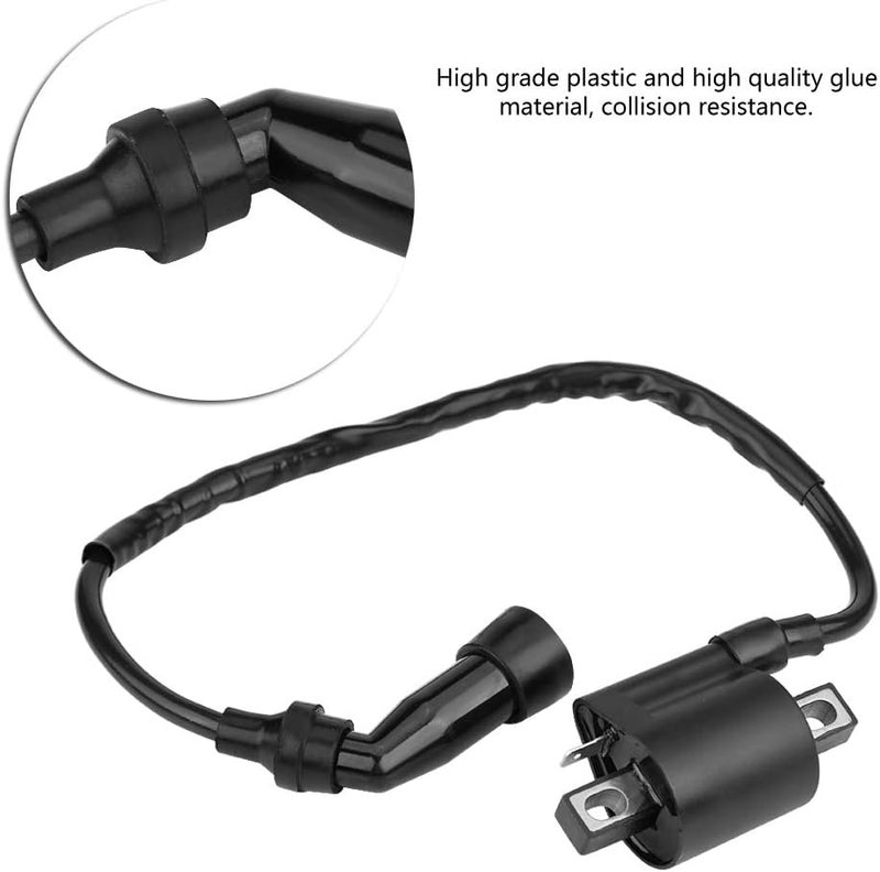 woobles Motorcycle Ignition Coil for Bear Tracker 250 ATV 1999 2000 2001 2002 2003 2004 Black // bobine allumage bear tracker - Image 5
