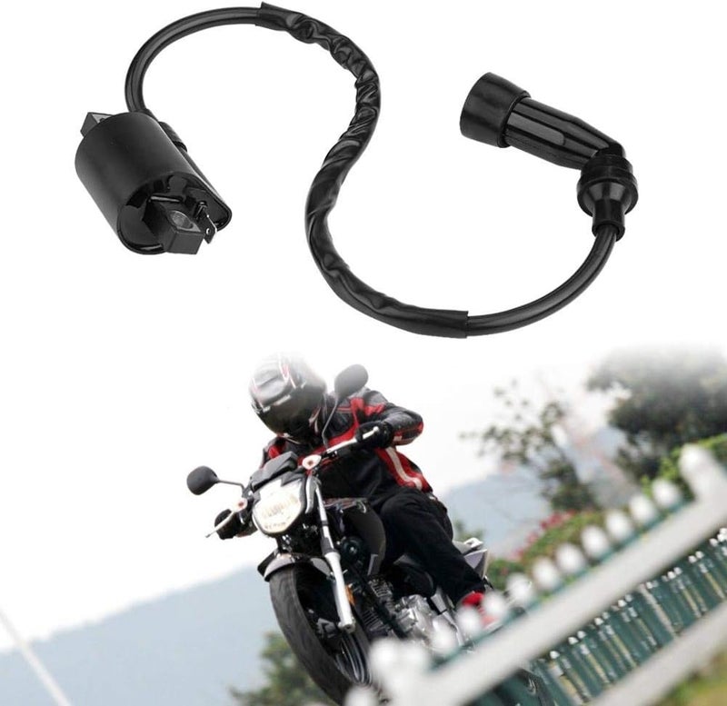 woobles Motorcycle Ignition Coil for Bear Tracker 250 ATV 1999 2000 2001 2002 2003 2004 Black // bobine allumage bear tracker - Image 4