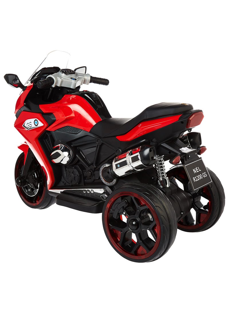 Amsham Toys Powered Riding Motorbike For Kids - Red - Image 3