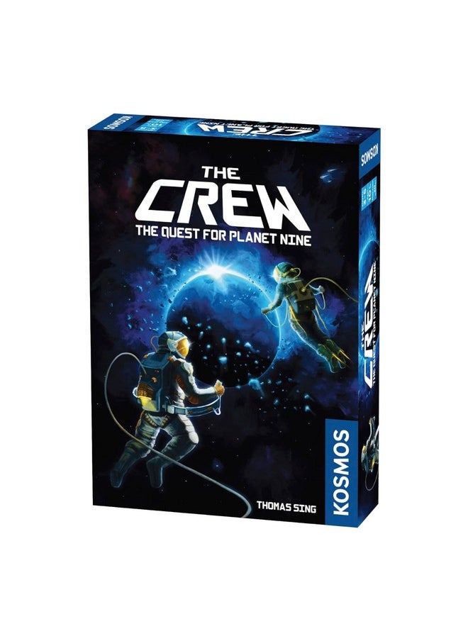 The Crew - Quest For Planet Nine | Card Game | Kennerspiel Des Jahres Winner | Cooperative | 3-5 Players | Ages 10+ | Trick-Taking | 50 Levels Of Difficulty | Endless Replay