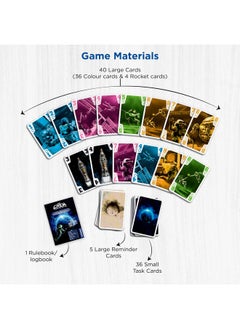 Thames & Kosmos The Crew - Quest For Planet Nine | Card Game | Kennerspiel Des Jahres Winner | Cooperative | 3-5 Players | Ages 10+ | Trick-Taking | 50 Levels Of Difficulty | Endless Replay  - Image 3