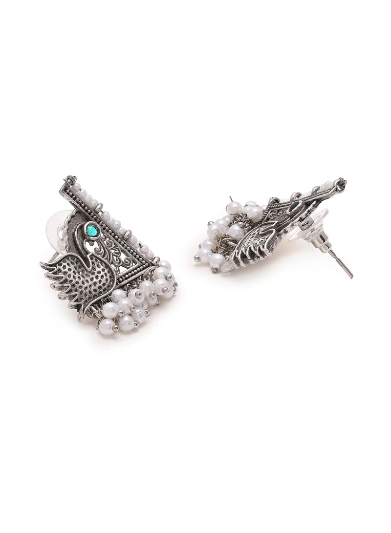 Priyaasi Plated Contemporary Drop Earrings