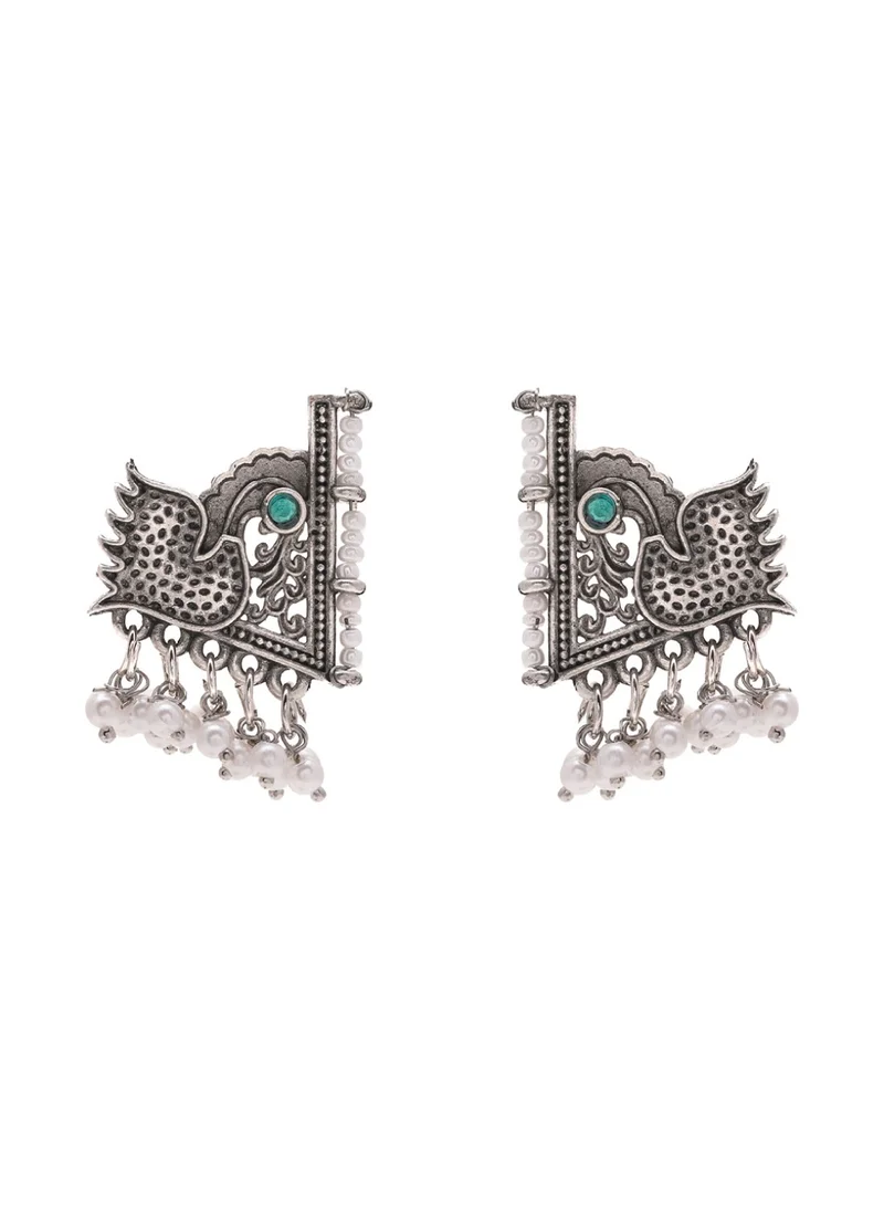 Priyaasi Plated Contemporary Drop Earrings