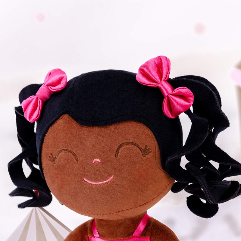 Gloveleya Baby Girl Gifts Dolls Plush Ballerina Doll Bronze Ballet Girl 13 Inch New - Image 4