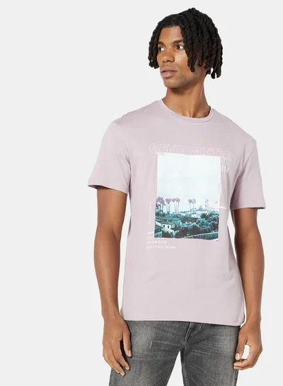 JACK & JONES JCOSETH RELAXED TEE SS CREW NECK